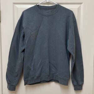Fruit Of The Loom Men's Long Sleeve Crew Neck Size M Gray Sweatshirt